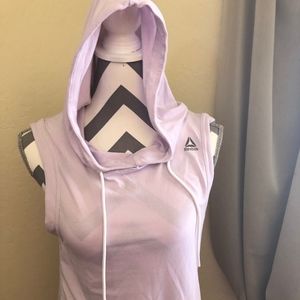 Reebok Sleeveless Mesh Back Active Hoodie